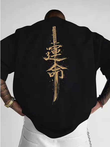 T-shirt pour hommes 100% coton