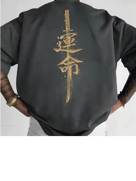 T-shirt pour hommes 100% coton
