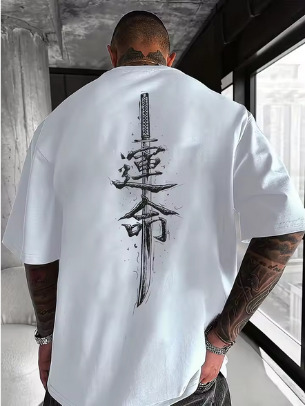 T-shirt pour hommes 100% coton
